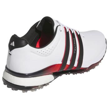 adidas Tour360 25 Spikeless Shoes  - White/Black/Red - main image