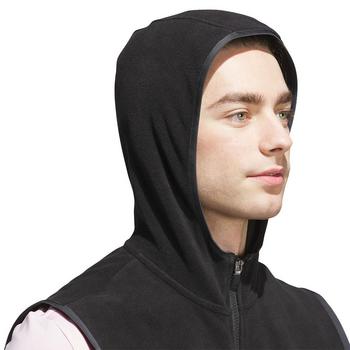 adidas Ultimate Hoodie Golf Vest - Black - main image