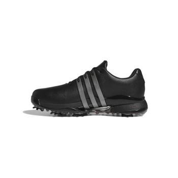 adidas Tour360 Gore-Tex Golf Shoes - Core Black/Iron/Lucid Red - main image