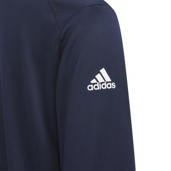 adidas Junior 1/4 Zip Solid Golf Midlayer - Collegiate Navy - main image