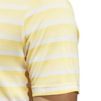 adidas 2 Colour Stripe Golf Polo - Semi Spark - main image