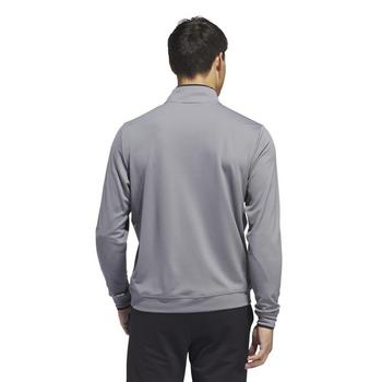 adidas Core Lightweight 1/4 Golf Sweater - Grey Three - main image