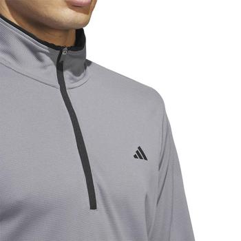 adidas Core Lightweight 1/4 Golf Sweater - Grey Three - main image