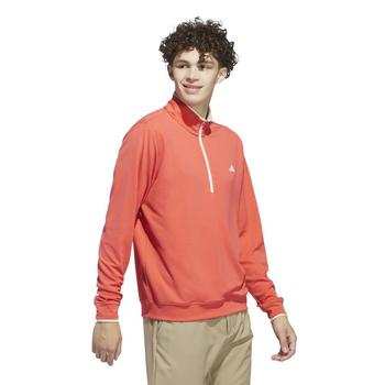 adidas Core Lightweight 1/4 Golf Sweater - Preloved Scarlet - main image