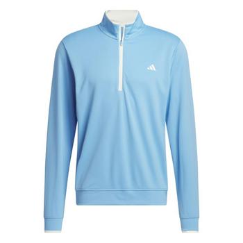 adidas Core Lightweight 1/4 Golf Sweater - Semi Blue Burst - main image