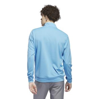 adidas Core Lightweight 1/4 Golf Sweater - Semi Blue Burst - main image