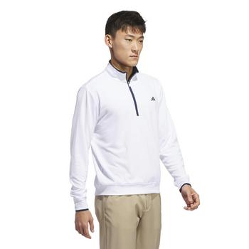 adidas Core Lightweight 1/4 Golf Sweater - White - main image