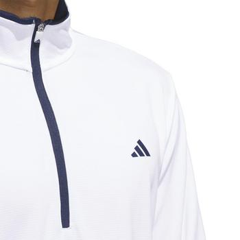 adidas Core Lightweight 1/4 Golf Sweater - White - main image