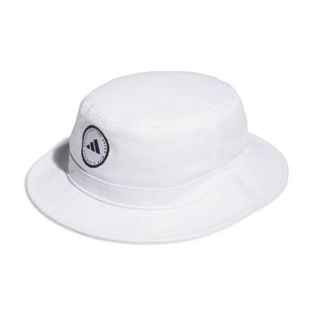 Adidas Golf(アディダスゴルフ) コットン バケットハット Golf Hat, White, One Size-image