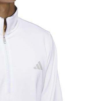 adidas Elevated 1/4 Zip Golf Sweater - White - main image