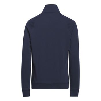 adidas Junior 1/4 Zip Golf Sweater - Navy - main image