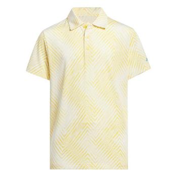 adidas Junior Script Golf Polo - Semi Spark - main image