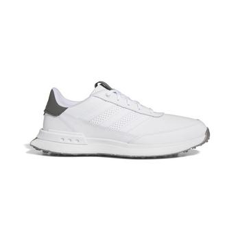 adidas S2G SL 24 Leather Golf Shoes - White/Grey - main image