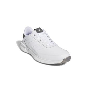 adidas S2G SL 24 Leather Golf Shoes - White/Grey - main image