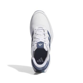 adidas S2G SL 24 Leather Golf Shoes - White/Navy - main image