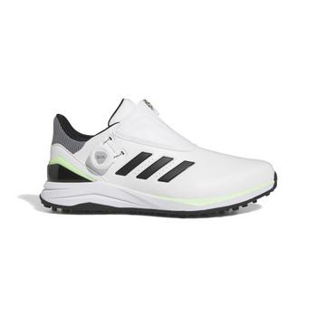 adidas Solarmotion BOA 24 Golf Shoes - White/Black/Green - main image