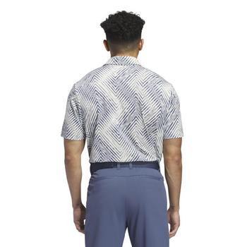 adidas Ultimate 365 All Over Print Golf Polo - Crystal Jade - main image