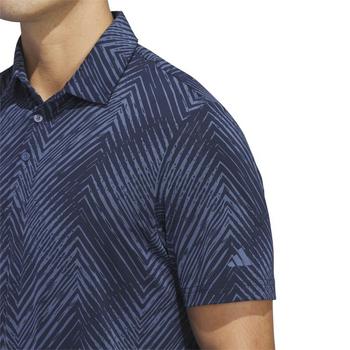 adidas Ultimate 365 All Over Print Golf Polo - Navy - main image