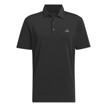 Adidas Ultimate365 Solid Lc Short Sleeve Polo L Black-image