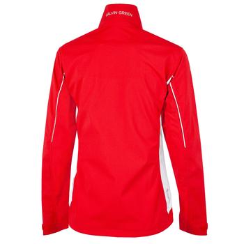 Aila Gore-Tex Ladies Paclite Waterproof Golf Jacket - Red - main image