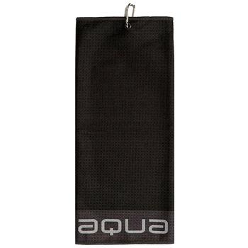 Big Max Aqua Tri Fold Towel - Black 