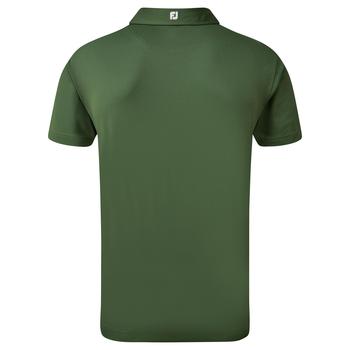 FootJoy Stretch Pique Solid Shirt - Athletic Olive  - main image
