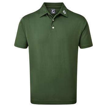 FootJoy Stretch Pique Solid Shirt - Athletic Olive  - main image