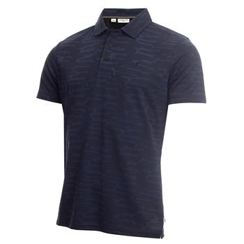 Calvin Klein Aztec Golf Polo Shirt - Navy 