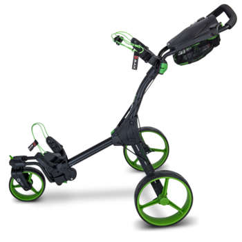 Big Max IQ 360 Push Trolley - Black/Lime - main image