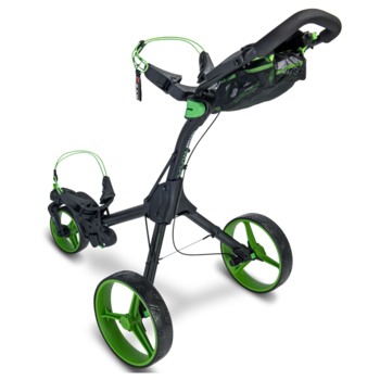 Big Max IQ 360 Push Trolley - Black/Lime - main image