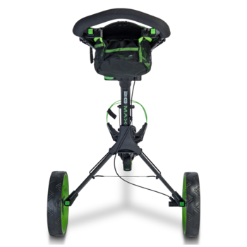 Big Max IQ 360 Push Trolley - Black/Lime - main image