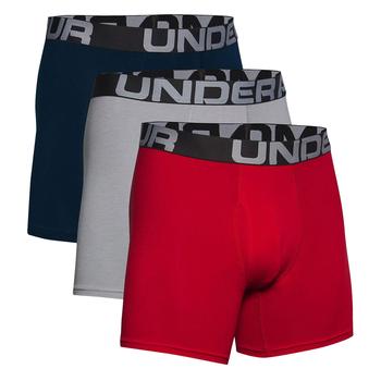 Under Armour Charged Cotton 6'' Boxerjock - Mixed 3 Pack