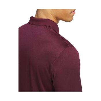 adidas Ultimate365 Cold.Rdy Long Sleeve Golf Polo Shirt - Burgundy - main image