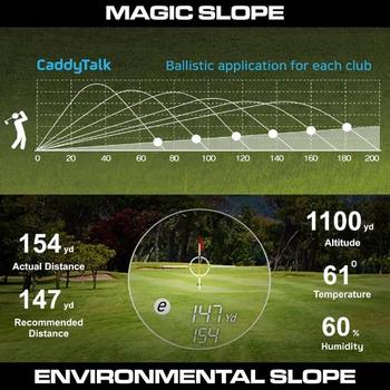 CaddyTalk Cube Golf Laser Rangefinder - Black Case - main image