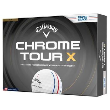 Callaway Chrome Tour X 26 Triple Track Golf Balls - White