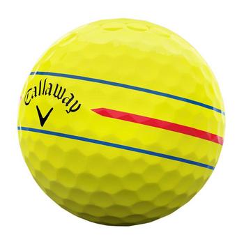 Callaway Chrome Soft 26 360 Triple Track Golf Balls - Yellow - main image