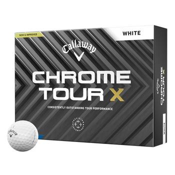 Callaway Chrome Tour X Golf Balls - White - main image
