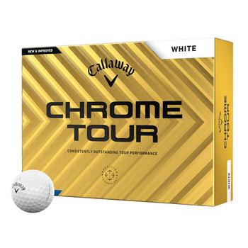 Callaway Chrome Tour Golf Balls - White - main image