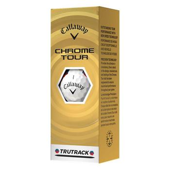 Callaway Chrome Tour 26 TruTrack Golf Balls - White - main image