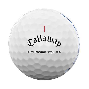 Callaway Chrome Tour Triple Track Golf Balls - White - main image