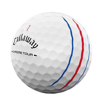 Callaway Chrome Tour 26 Triple Track Golf Balls - White - main image