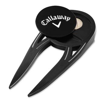 Callaway Double Prong Golf Divot Tool - Black