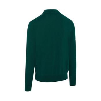 Callaway 1/4 Zip Merino Wool Tour Logo Golf Sweater - Dark Blue Coral - main image