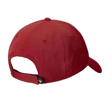 Callaway Side Crested Golf Structured Cap - Red