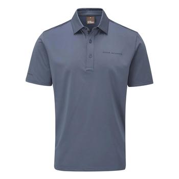 Oscar Jacobson Chap II Tour Golf Polo Shirt - Blue