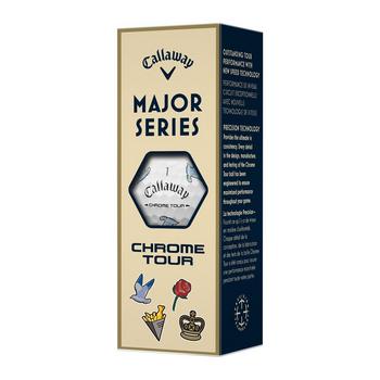 Callaway Limited Edition Chrome Tour Major Series Golf Balls - July Major - main image