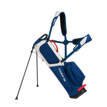 Cobra Ultralight 2 Golf Carry Bag - Estate Blue/Sugared Almond/Pop Red - main image