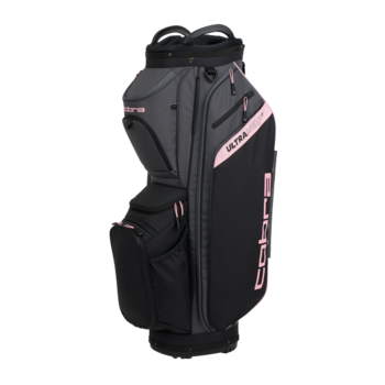 Cobra Ultralight 2 Golf Cart Bag - Black/Rose Gold
