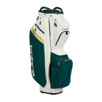 Cobra Ultralight 2 Golf Cart Bag - Sugared Almond/Dark Myrtle/Sunny Yellow - main image