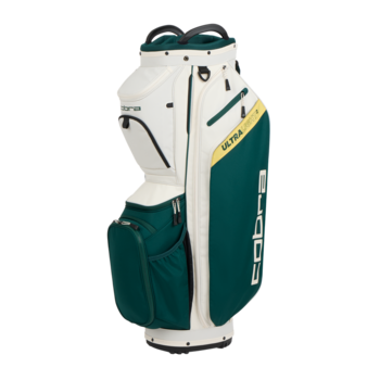 Gold Gear Direct - Cobra Ultralight 2 Golf Cart Bag - Sugared Almond/Dark Myrtle/Sunny Yellow